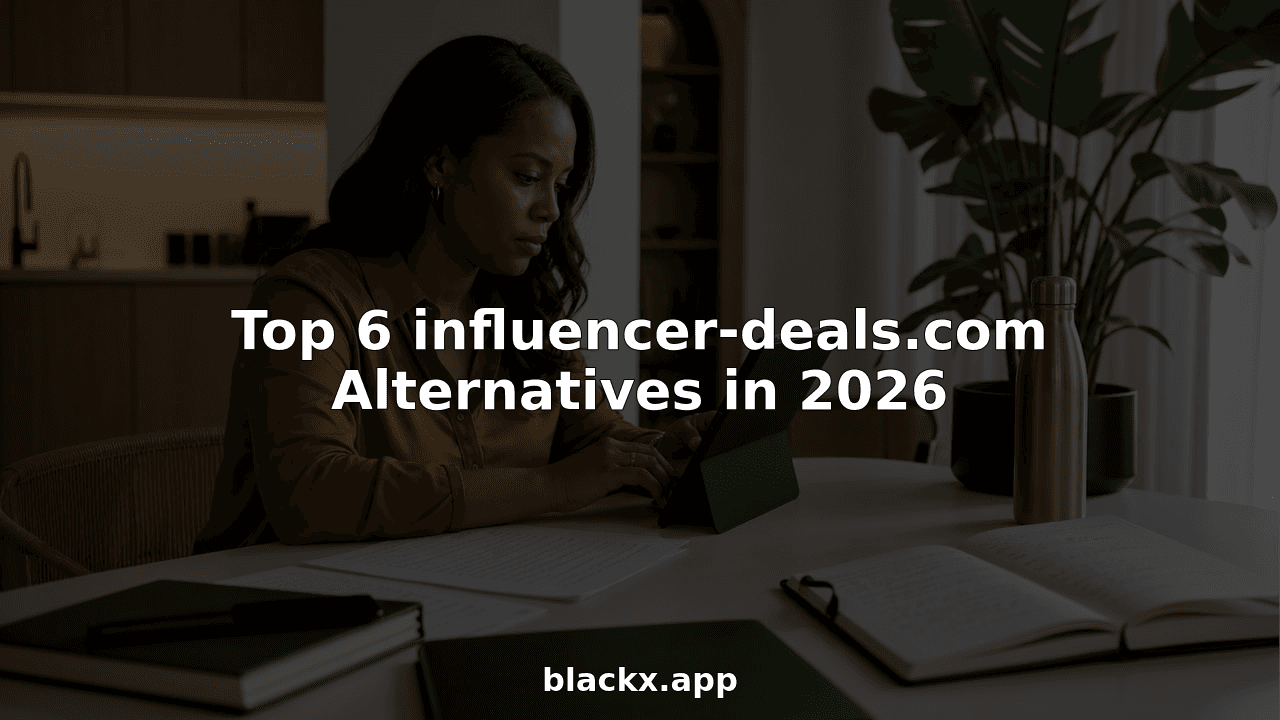 Top 6 influencer-deals.com Alternatives in 2026